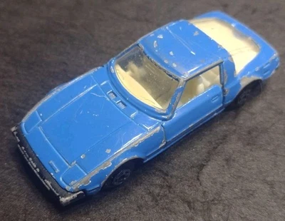 Matchbox Superfast 1979 vintage 1:57 azul sabana Mazda RX-7 SA RX7 puertas abiertas Foto 1 de 4