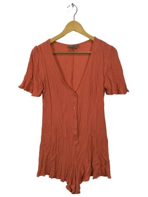 ASOS Kurzer Jumpsuit Mujeres Pantalón Talla EU 36 naranja claro look casual - Imagen 1 de 4