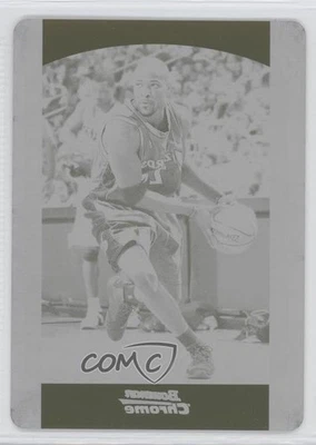 Placa de impresión cromada Bowman Draft 2004-05 negra 1/1 Jarvis Hayes #26 1u6 Foto 1 de 3