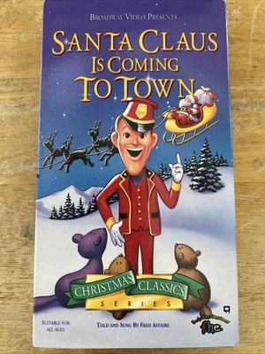 Santa Claus Is Coming To Town Christmas Classics Series VHS Movie - Image 1 of 3