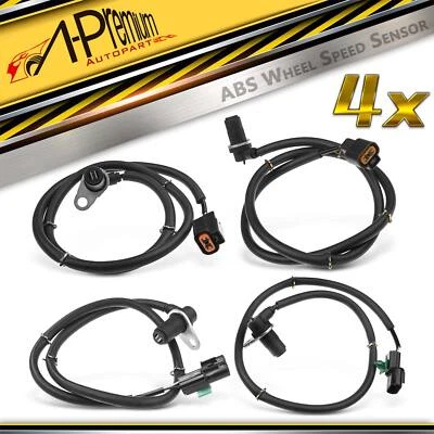 Sensor de velocidad de rueda delantero y trasero A-Premium 4x ABS para Mitsubishi Montero 01-06 Foto 1 de 4