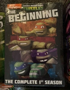 NIB 2012 TNMNT DVD Set Complete Season 1 “The Beginning” Nickelodeon Series - Foto 1 di 2