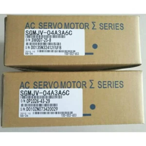 1 Stück Brandneu Yaskawa SGMJV-04A3A6C Servomotor Kostenlose Lieferung - Bild 1 von 6