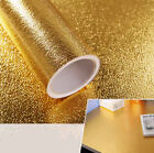 Kitchen Oil Proof Sticker Wallpaper Self Adhesive Contact Paper Removable Golden