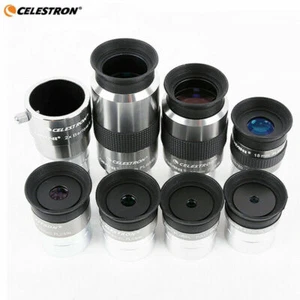 Celestron Eyepiece and Barlow Lens Fully Multi-Coated Metal Astronomy Telescope - Picture 1 of 21