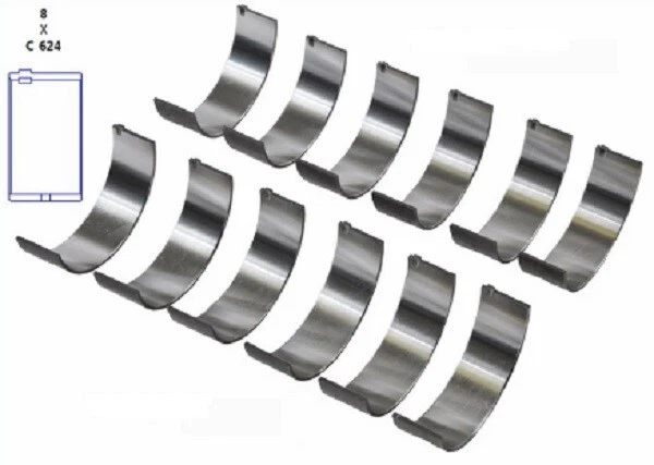 1985-2014 Chevy GMC Truck/Van/SUV 262 4.3L OHV V6 12V - ROD BEARINGS - Image 1 of 1