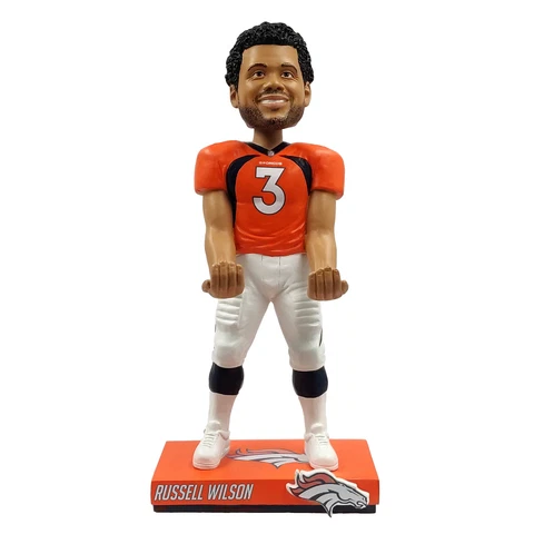 Russell Wilson Denver Broncos Controller Holder Bobblehead NFL Football Cover