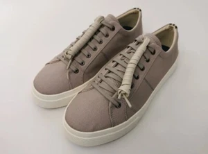 Ted Baker Shoes - Classic Herringbone Plimsoll Grey Men’s UK 11 - RRP £79 NEW - Picture 1 of 6
