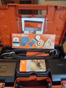 NEW Fein MultiMaster TOP FMM 250 Q Variable-Speed Tool Accessories and Case