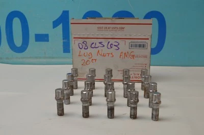 03-11 W211 W219 MB E550 CLS550 CLS63 JUEGO DE 20 TUERCAS TUERCAS TACOS USADOS #2 Foto 1 de 4