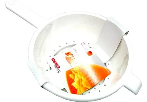 Guzzini Colapasta con manico bianco 12015300 - Immagine 1 di 1