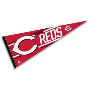 Cincinnati Reds MLB 12 in X 30 in Pennant - Picture 1 of 4