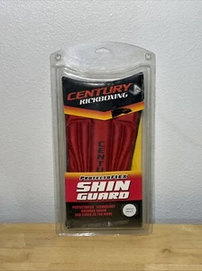 Century Kickboxing Protecto FLEX Shin Guards Size Adult S Red - Picture 1 of 4
