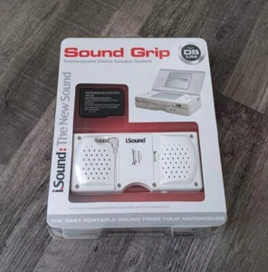 Nintendo DS Lite Sound Grip I.Sound The New Sound New/Factory Sealed Chargeable - Picture 1 of 7