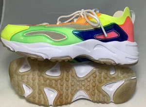 FILA “Ray Tracer TL” Women's Shoes Pink-Orange-Blue - Rainbow Colors (US Size 9) - Picture 1 of 12
