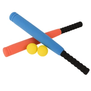 Kids Fun Sport Foam Bat And Ball Set Assorted Colour - Picture 1 of 2