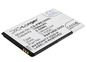 Batteria UK per Prestigio MultiPhone 3400 Duo PAP3400 DUO 3.7V RoHS - Foto 1 di 5