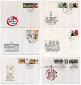 1985 - 1990 Germany Various First Day Covers & Souvenir Covers (Six) - Picture 1 of 2
