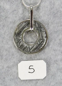 MUONIONALUSTA IRON METEORITE PENDANT $198 Sterling 925 Silver Jewelry STARBORN - Picture 1 of 18