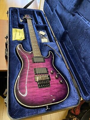 2020 Schecter Diamond Series Hellraiser C-1 Trans Purple EMG Electric Guitar • 599€