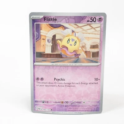 Flittle 080/182 Pokemon SV04: Paradox Rift Common Reverse Holo NM - Image 1 of 2