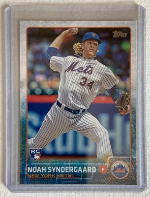 Tarjeta de novato 2015 Topps Update #US157 Noah Syndergaard Foto 1 de 2