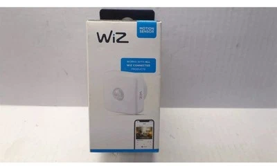 PHILIPS 603472 MOTION SENSOR WITH BATTERIES POWERED BY WIZ (1-PACK) - Image 1 of 4