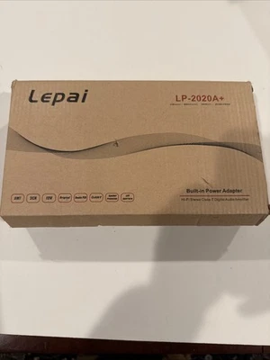 Lepai LP-2020A + класса T Hi-Fi стерео цифровой усилитель и источник питания с книгой - Изображение 1 из 4