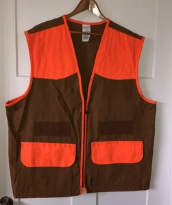 Vintage Walls Hunting Vest Men's XXL Reg. Canvas Hunting Trap Shell Pockets USA - Picture 1 of 6