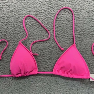 Victoria Secret Swim Triangle Womens Size Small Beach Swimwear Hot Pink - Picture 1 of 7