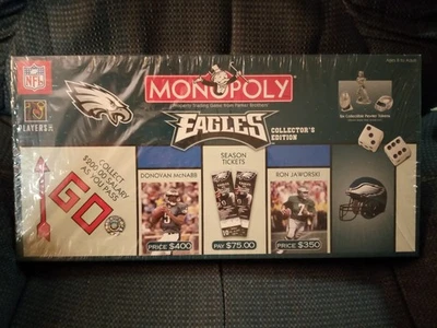 NEW Philadelphia Eagles Collector's Edition Monopoly PLAYERS Superbowl Boardgame - Image 1 of 4