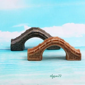 2PC DIY Building HO/OO Scale Arch Bridge Miniature Garden Landscape Sand Table - Picture 1 of 9