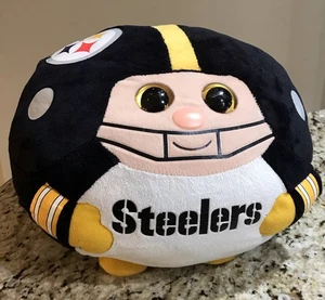 NFL Pittsburgh Steelers TY Beanie Ballz 9 Zoll Plüschball Large - Bild 1 von 7