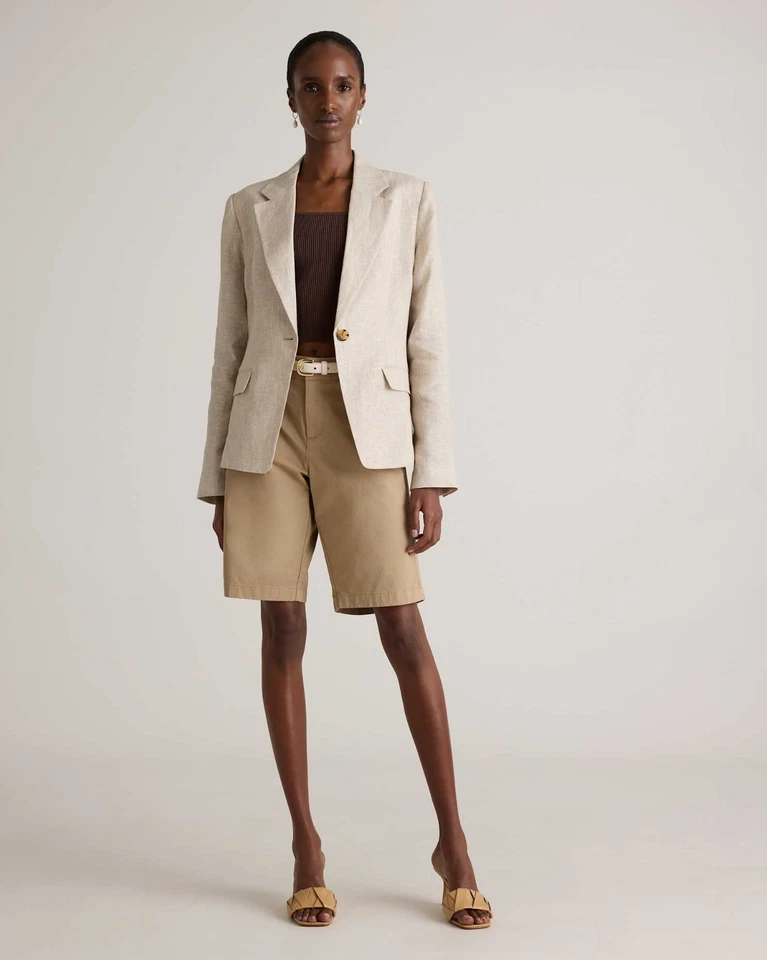 Quince linen jacket small NWT flax - Image 1 of 1