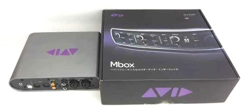 Avid MBox  Audio Interfaceused free first shipping - Image 1 of 4