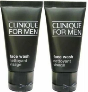 ~2 X New Clinique For Men Face Wash normal to dry skin 30ml new travel holiday - Picture 1 of 1