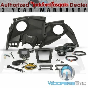 ROCKFORD FOSGATE X317-STAGE2 AUDIO KIT CAN-AM MAVERICK X3 MODELS 2017-2022 NEW - Picture 1 of 12