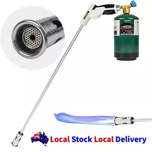 BLUEFIRE Propane Torch Weed Burner 35" long Cordless Flamethrower Garden Tools - Picture 1 of 10