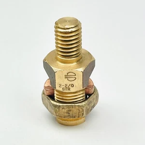 CONECTOR DE PUESTA A TIERRA MECÁNICA BURNDY KC26 #276595, 2-2/0 STR - Imagen 1 de 3