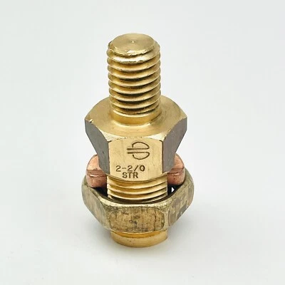 BURNDY KC26 #276595 MECHANICAL GROUNDING CONNECTOR, 2-2/0 STR  - Image 1 of 3