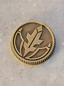 Legacy HYBRID Dragon Tiger Power Coin-Weathered Made for Legacy Ranger Morpher - Picture 1 of 5