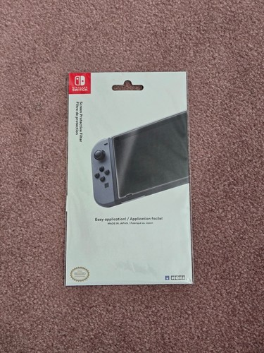 Protection écran HORI Pour Nintendo Switch – Fabriquée Au Japon – Neuf Sous Blister