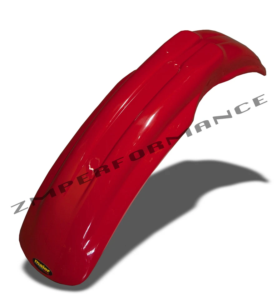 NUEVO GUARDABARROS DELANTERO HONDA 1983 CR 480 MAIER PLÁSTICO ROJO MOTO CR480 Foto 1 de 1