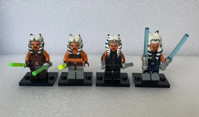 LEGO Star Wars Ashoka Tano Minifigures x 4 Clone Wars - Brand New Collection Set - Image 1 of 4