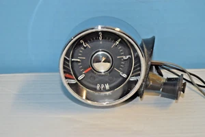 Original 1966 Olds Cutlass 442 Dash Mounted Sidewinder Tachometer - Picture 1 of 6