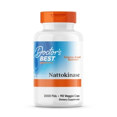 Doctor's Best, Nattokinase, 2000 FUs, 90 Veg. Kapseln - Blitzversand