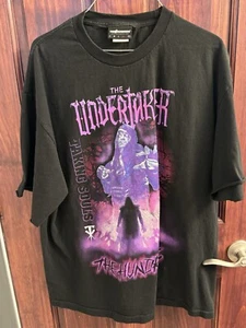 The Hundreds WWE 2019 T Shirt The Undertaker Size XXL Purple Black Taking Souls - Picture 1 of 15