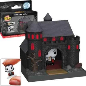 Universal Monsters Dracula's Castle with Dracula Funko Bitty Pop! Town Free Ship - Picture 1 of 4