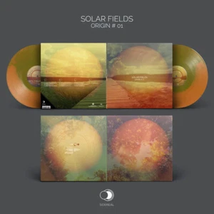 Solar Fields - Origin #01 Remastered Vinyl LP X 2 Limited Gold Orange New - Picture 1 of 1