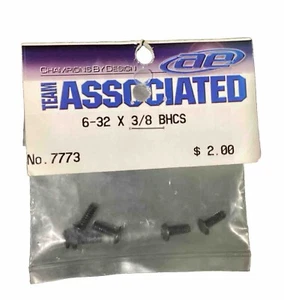 Team Associated 7773 Button Head Machine Screw 6-32x3/8 Socket Head Vintage RC - Picture 1 of 1